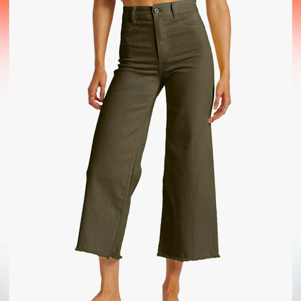 High Waisted Cropped Pants - Picture 10 of 10